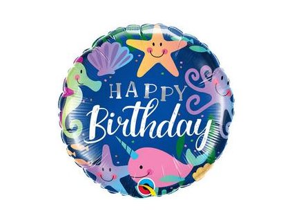 tengeri allatok fun under the sea happy birthday szulinapi folia lufi q87998