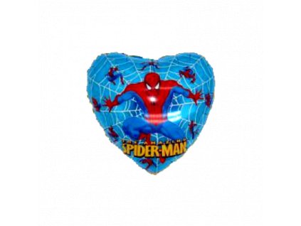 balon spiderman srdce mod 420x420