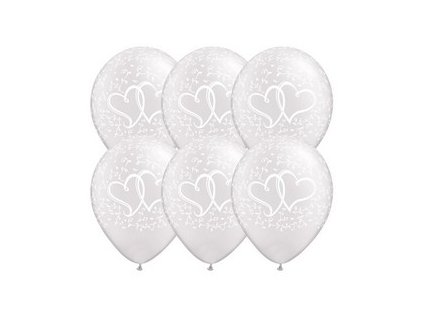 11 inch es entwined hearts pearl white lufi q31497