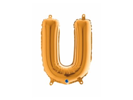 pismeno U male zlate 420x420