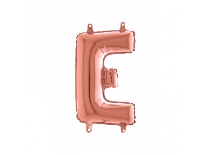 pismeno E male rose gold 420x420