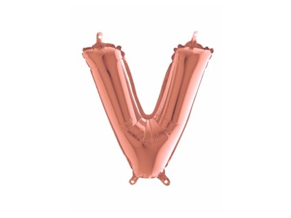 pismeno V male rose gold 420x420