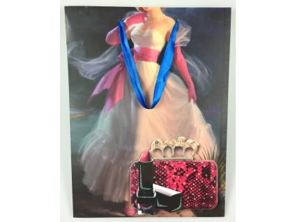 Darčeková taška veľká Dark Blue - Women