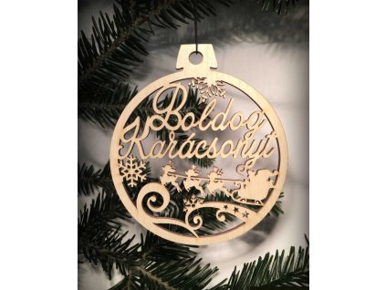 large 1604365516 h 250 Karácsonyi dísz DG013 Boldog Karácsonyt