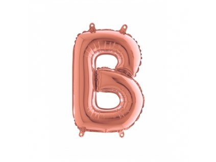 pismeno B male rose gold 420x420