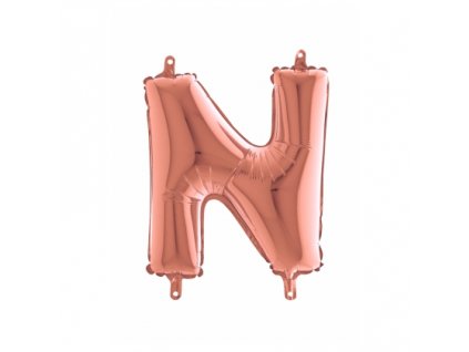 pismeno N male rose gold 420x420