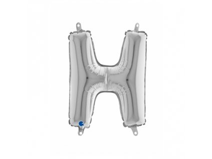 pismeno H male strieborne 420x420