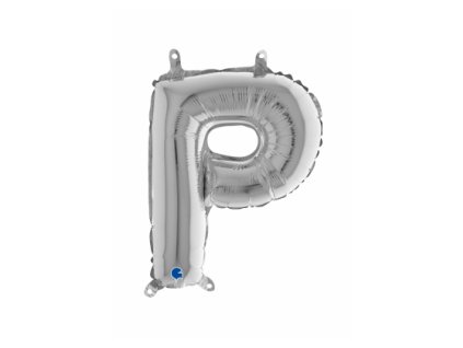 pismeno P male strieborne 420x420