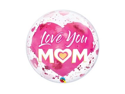 22 inch es love you mom pink bubble lufi anyak napjara q82542