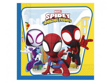 Servítky "Spidey &  Friends"