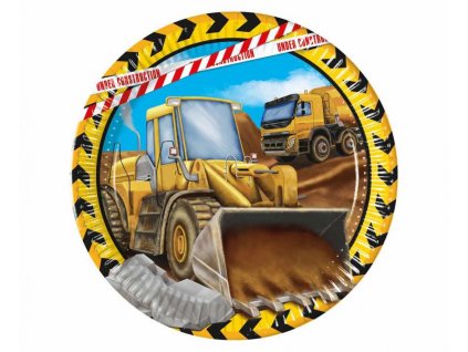 Party tanier "Construction"
