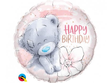 18" Fóliový balón " Teddy Happy Birthday"