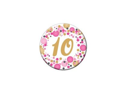 10 es rozsaszin pasztell konfettis szulinapi szamos parti kituzo mk28112