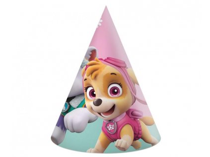 Party klobúk Paw Patrol- ružový