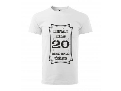 Pánske tričko s maďarským nápisom "Limitált kiadás ...20"