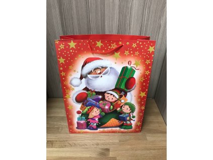 Darčeková taška vianočná 41x53x15cm - 24.