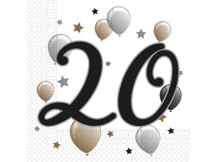 Servítky elegant "20"