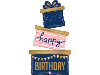 35963 navy birthday gift trio b