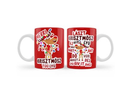 Hrnček "Lászt krisztmösz"