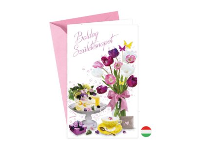 15-6447 Blahoprajná karta gratulačná HU