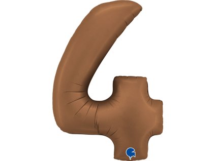 400400sct number 4 satin chocolate 40inc b