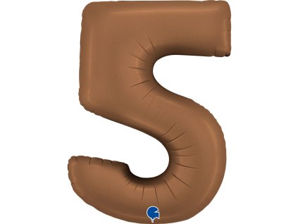 400500sct number 5 satin chocolate 40inc b