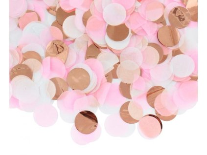 Papierovo-fóliové konfety – mix kruhov 15g