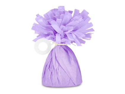 Ťažítko na balóny so strapcom - purple