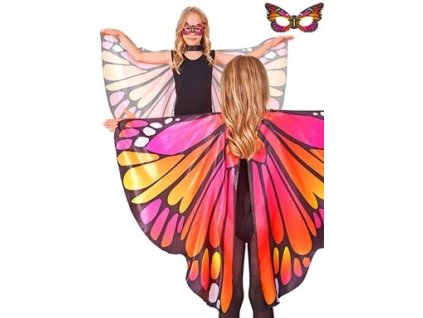 Súprava Motýlie krídla a maska