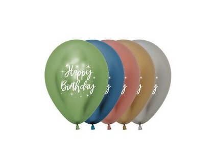 12 inch es happy birthday elegant reflex szulinapi assortment lufi sx12 174327