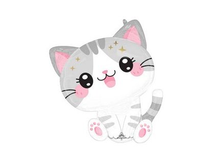 24 inch es cirmos cica kawaii kitty folia lufi n4791801