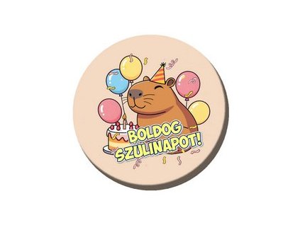 boldog szulinapot capibara mintas szulinapi kituzo 55 cm mk81655