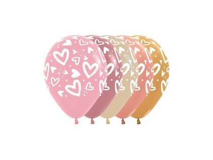 feher szivek vegyes szinu lufi sx12 384955