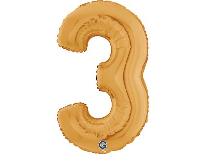 26023g number 3 gold 26inc b