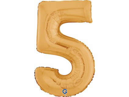 26025g number 5 gold 26inc b