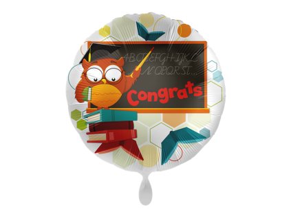 17" Fóliový balón- Congrats