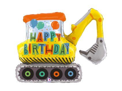 25290 birthday construction excavator b