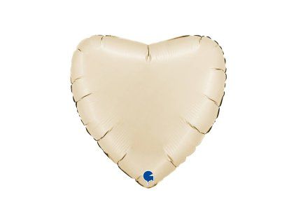 22 56cm crema saten corazon corazon 0027 m3