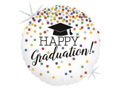 18"Fóliový balón - Grad Confetti