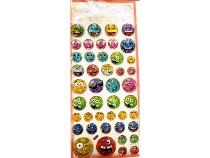 Samolepiace nálepky Smajlíky – Smiley / Emoji