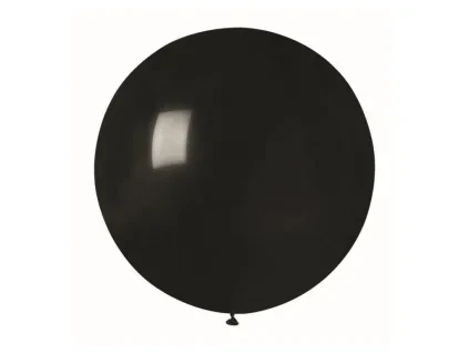 5376 gender cierny latexovy balon 80 cm
