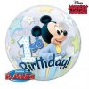22" Balón Disney Bubbles Mickey Mouse 1st bday