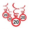 20 as sebessegkorlatozo szulinapi dekoracio m32964