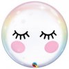 22 inch es szempilla mintas unikornis eyelashes unicorn bubble lufi q13009