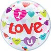 22 inch es i love u banner hearts szerelmes bubble lufi q46047
