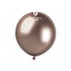 41546 1 balonik chromovy ruzovo zlaty 48 cm