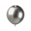 41525 1 balonik chromovy strieborny 48 cm