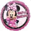18" Fóliový balón rose - Minnie Happy Birthday