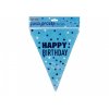 Zaszlofuzer Happy Birthday kek 3m 12db 615275 KB12160024