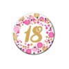 18 as rozsaszin pasztell konfettis szulinapi szamos parti kituzo mk28129